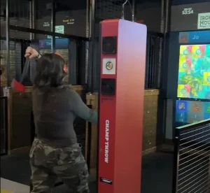 What to do in Hibbing, Minnesota - join the fun at axe throwing bar!