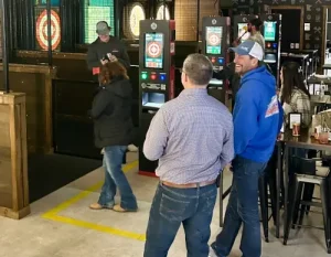 Looking for a fun activity in Hibbing, Minnesota - join the fun at axe throwing bar!