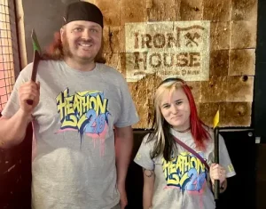 What to do in Hibbing, Minnesota - join the fun at axe throwing bar!